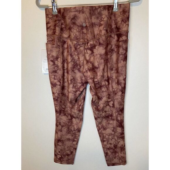Athleta Salutation Stash Pocket II 7/8 Tight Riptide Palermo Size L MSRP $98 - Picture 2 of 6